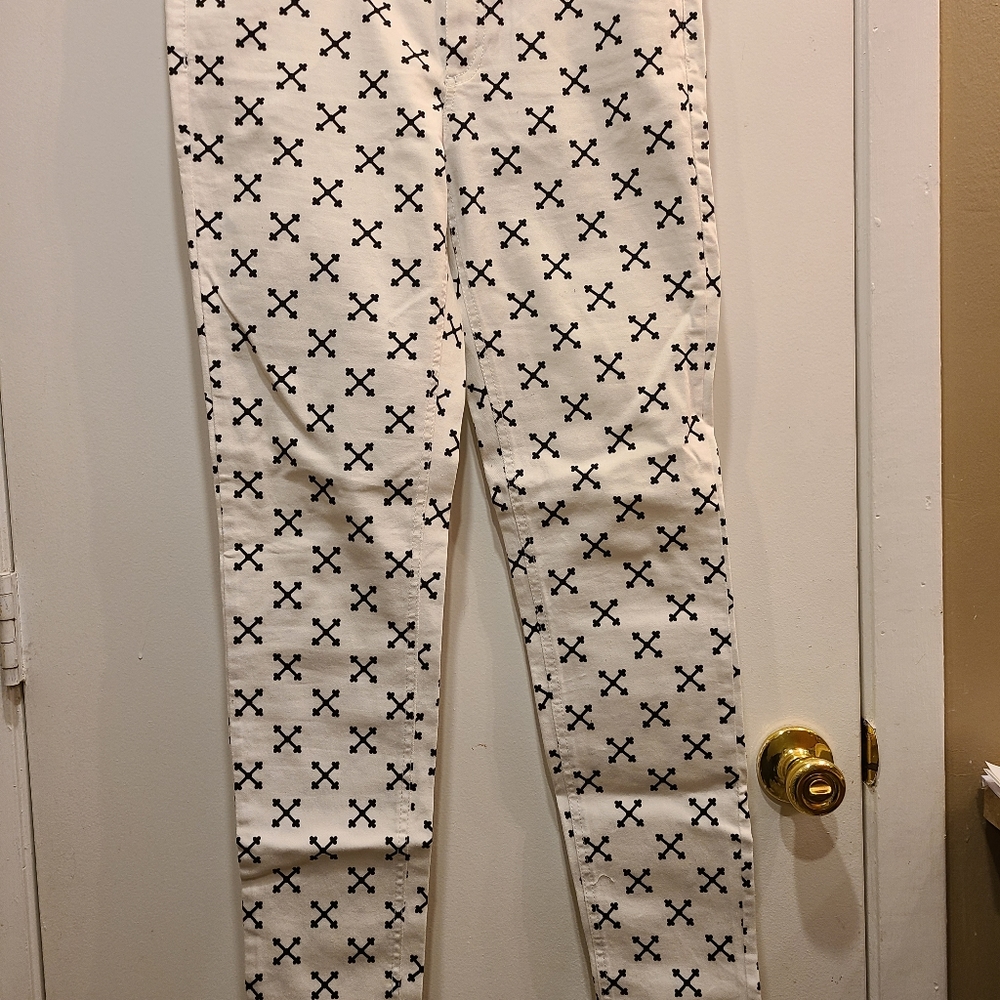 Womens stretchy fitted pants